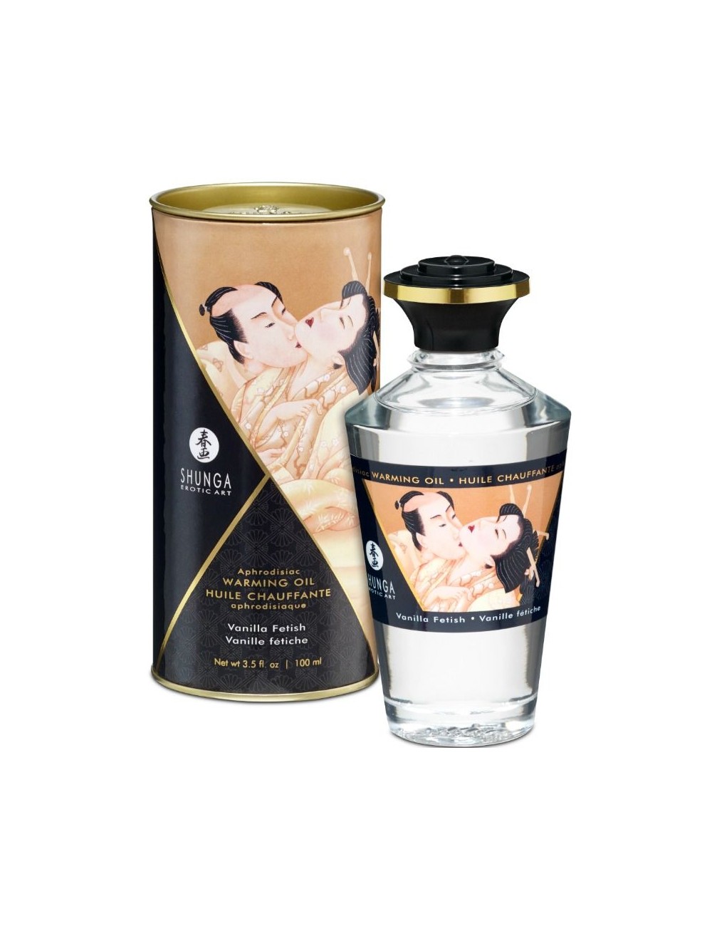 SHUNGA APHRODISIAC WARMING OIL FETISH VANILLA 100 ML SHUNGA APHRODISIAC WARMING OIL FETISH VANILLA 100 ML