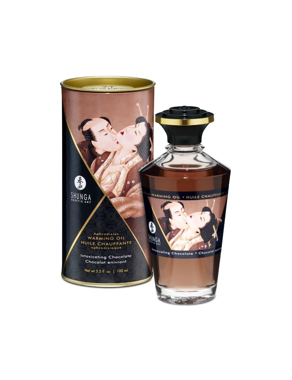 SHUNGA APHRODISIAC WARMING OIL CHOCOLATE 100 ML SHUNGA APHRODISIAC WARMING OIL CHOCOLATE 100 ML