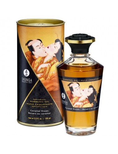 SHUNGA APHRODISIAC WARMING OIL CARAMEL KISSES 100 ML