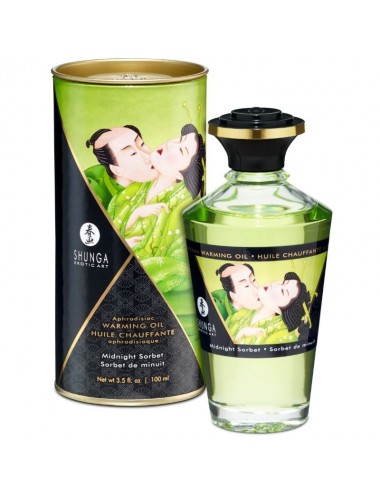 SHUNGA APHRODISIAC WARMING OIL MIDNIGHT SORBET 100 ML