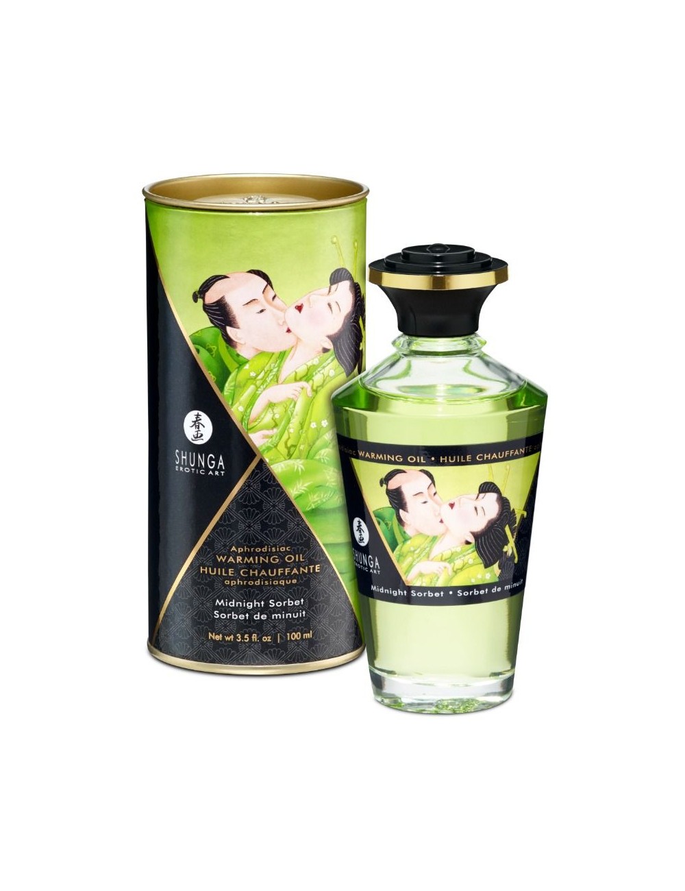 SHUNGA APHRODISIAC WARMING OIL MIDNIGHT SORBET 100 ML