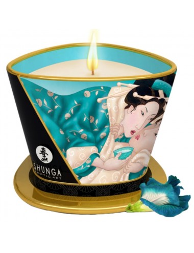 SHUNGA MASSAGE CANDLE ISLAND BLOSSOMS 170 ML