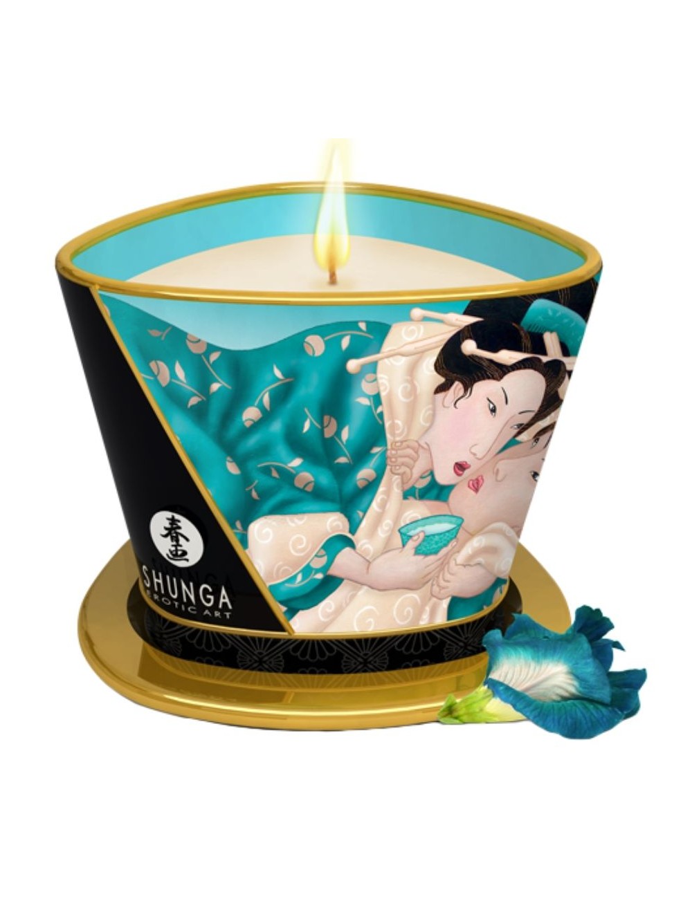 SHUNGA MASSAGE CANDLE ISLAND BLOSSOMS 170 ML SHUNGA MASSAGE CANDLE ISLAND BLOSSOMS 170 ML