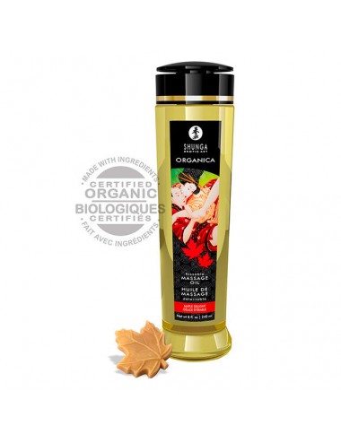 SHUNGA KISSABLE MASSAGE OIL ORGANICA 240ML