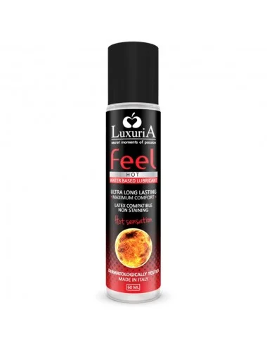 LUXURIA FEEL HOT SENSATION WATER BASED LUBRICANT 60 ML
