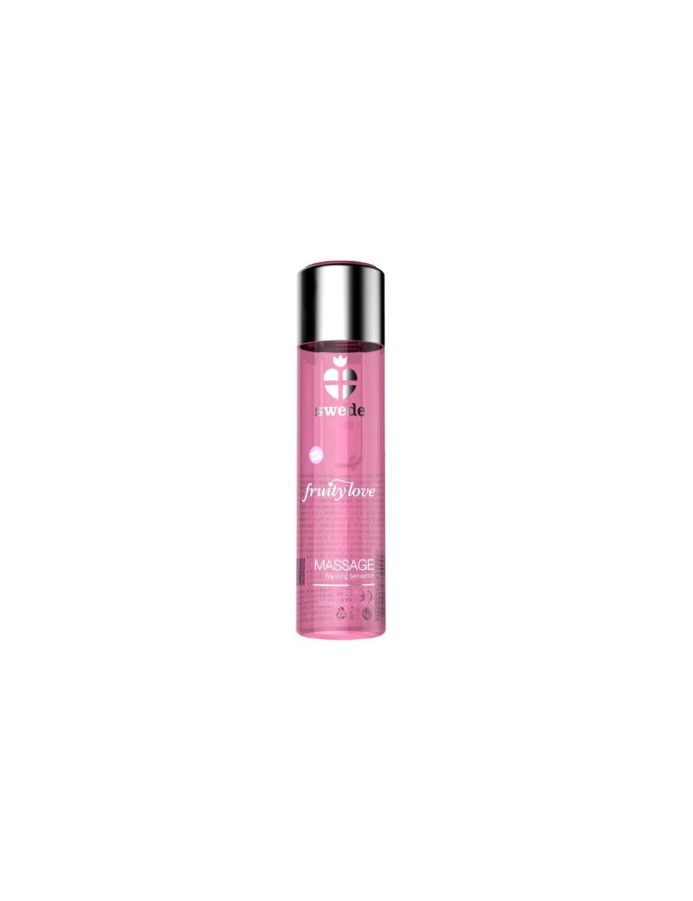 SWEDE FRUITY LOVE HEAT EFFECT OIL STRAWBERRIES WITH CHAMPAGNE 60 ML