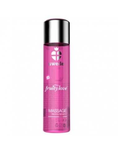 SWEDE FRUITY LOVE WARMING EFFECT MASSAGE OIL PINK GRAPEFRUIT WITH MANGO 60 ML.