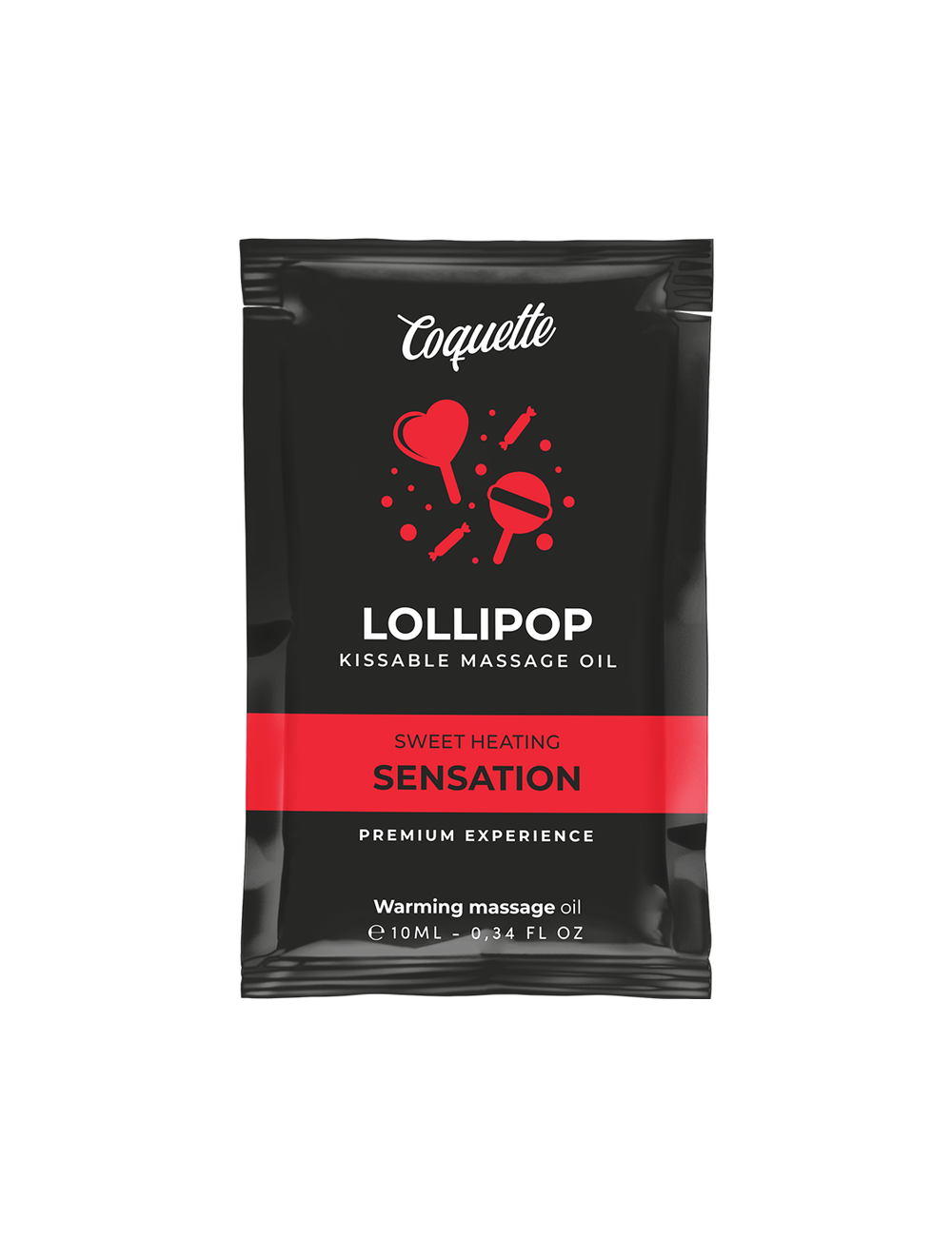 COQUETTE CHIC DESIRE LOLLIPOP KISSABLE MASSAGE OIL HEATING SENSATION 10 ML COQUETTE CHIC DESIRE LOLLIPOP KISSABLE MASSAGE OIL HEATING SENSATION 10 ML