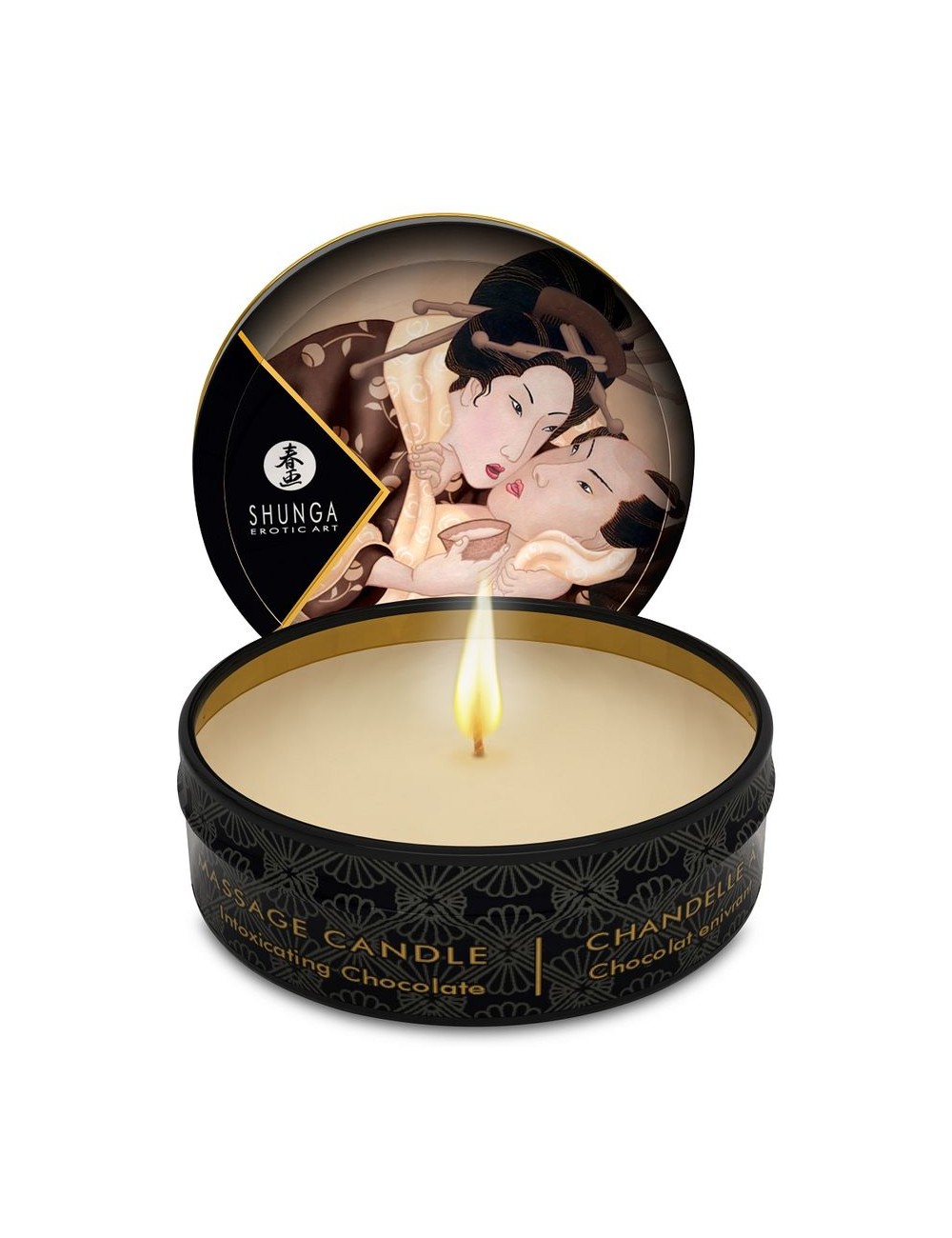 MINI CARESS BY CANDLELIGHT MASSAGE CANDLE HEADY CHOCOLATE MINI CARESS BY CANDLELIGHT MASSAGE CANDLE HEADY CHOCOLATE