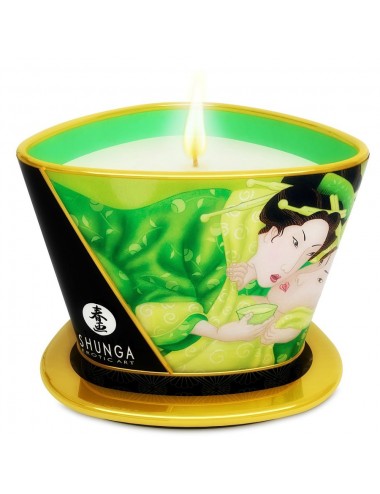 MINI CARESS BY CANDLELIGHT MASSAGE CANDLE  EXOTIC GREEN TEA