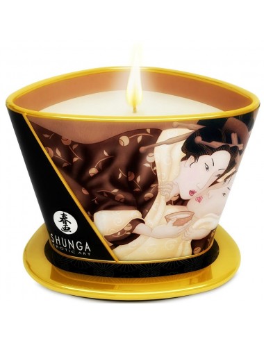 MINI CARESS BY CANDLELIGHT MASSAGE CANDLE CHOCOLATE