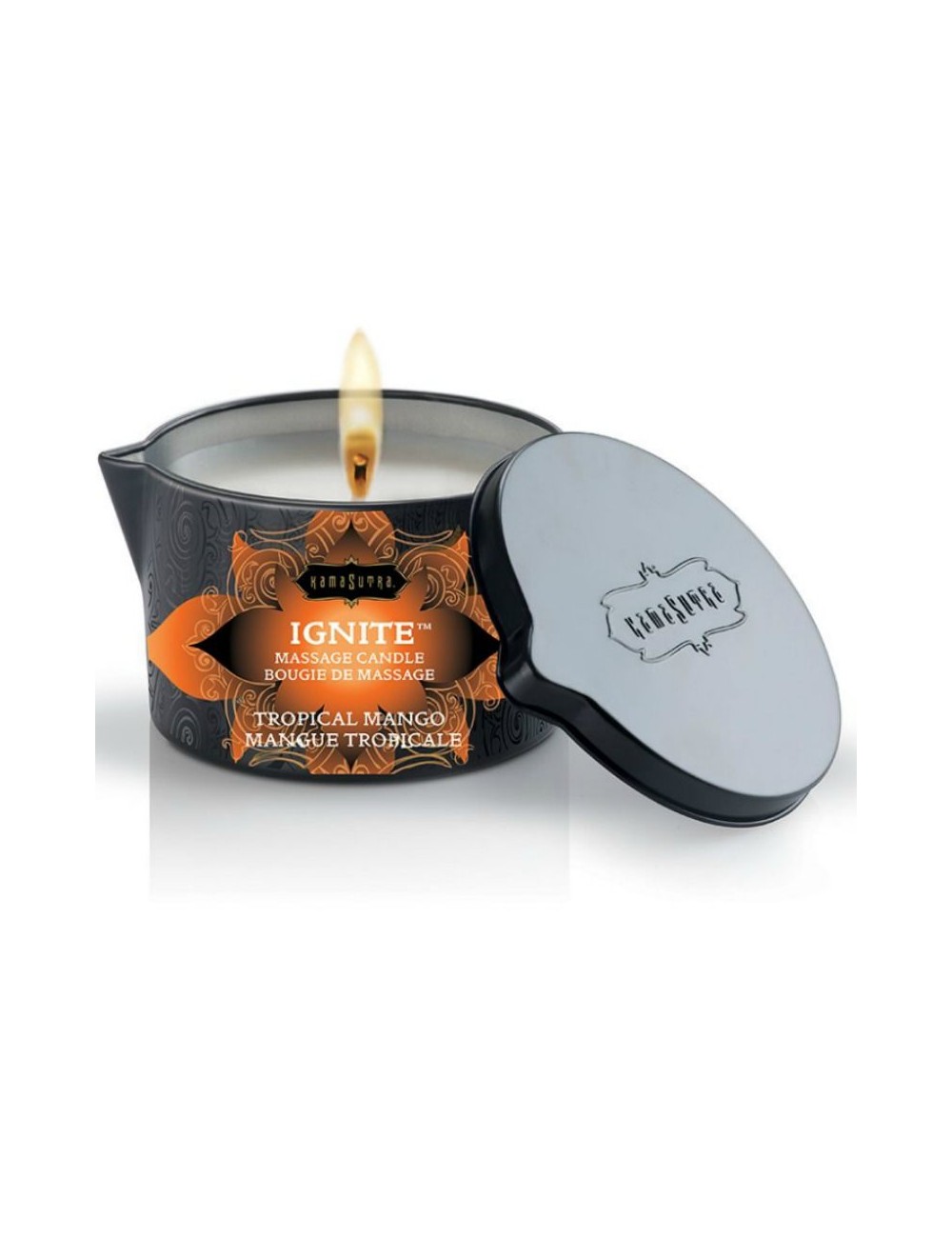 KAMASUTRA MASSAGE CANDLE TROPICAL MANGO 170 GR