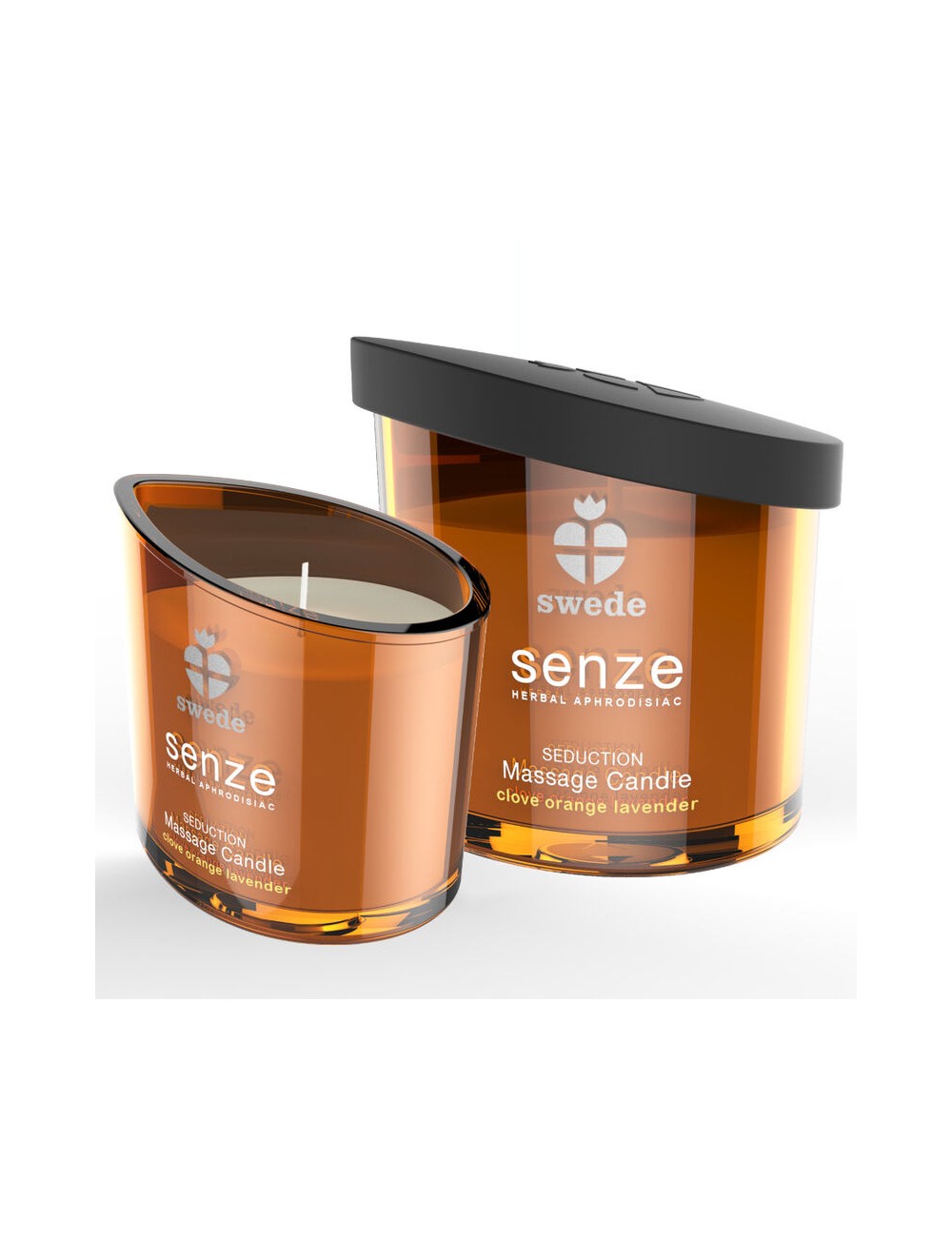 SWEEDE SENZE SEDUCTION MASSAGE CANDLE - CLOVE, ORANGE, LAVENDER