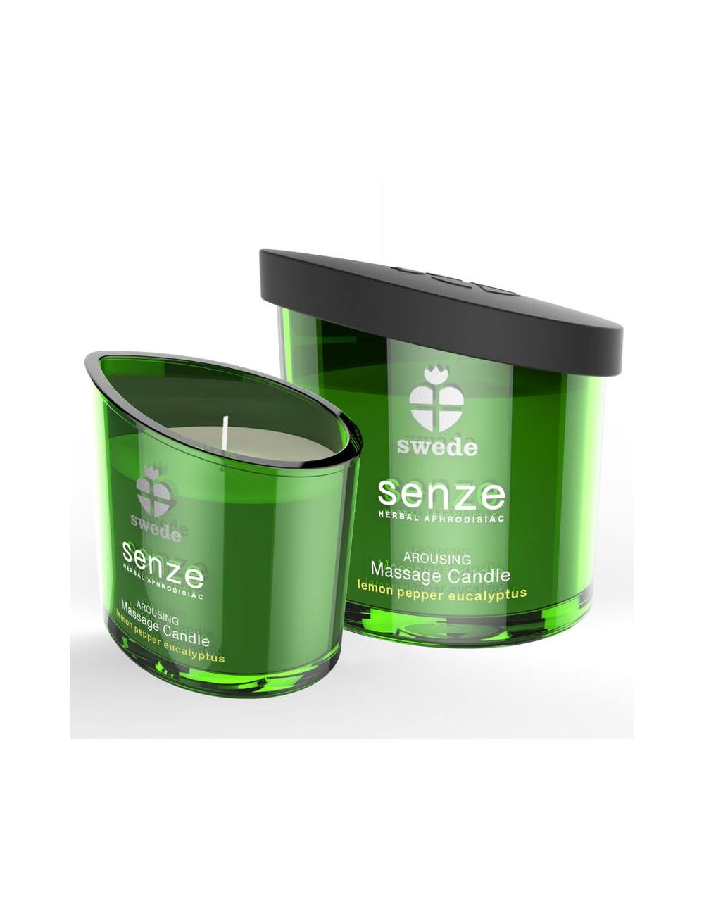 SWEEDE SENZE AROUSING MASSAGE CANDLE - LEMON, PEPPER, EUCALYPTUS SWEEDE SENZE AROUSING MASSAGE CANDLE - LEMON, PEPPER, EUCALYPTUS