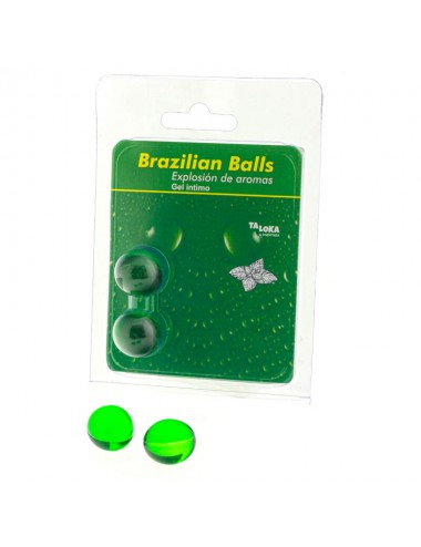 TALOKA - 2 BRAZILIAN BALLS MINT INTIMATE GEL