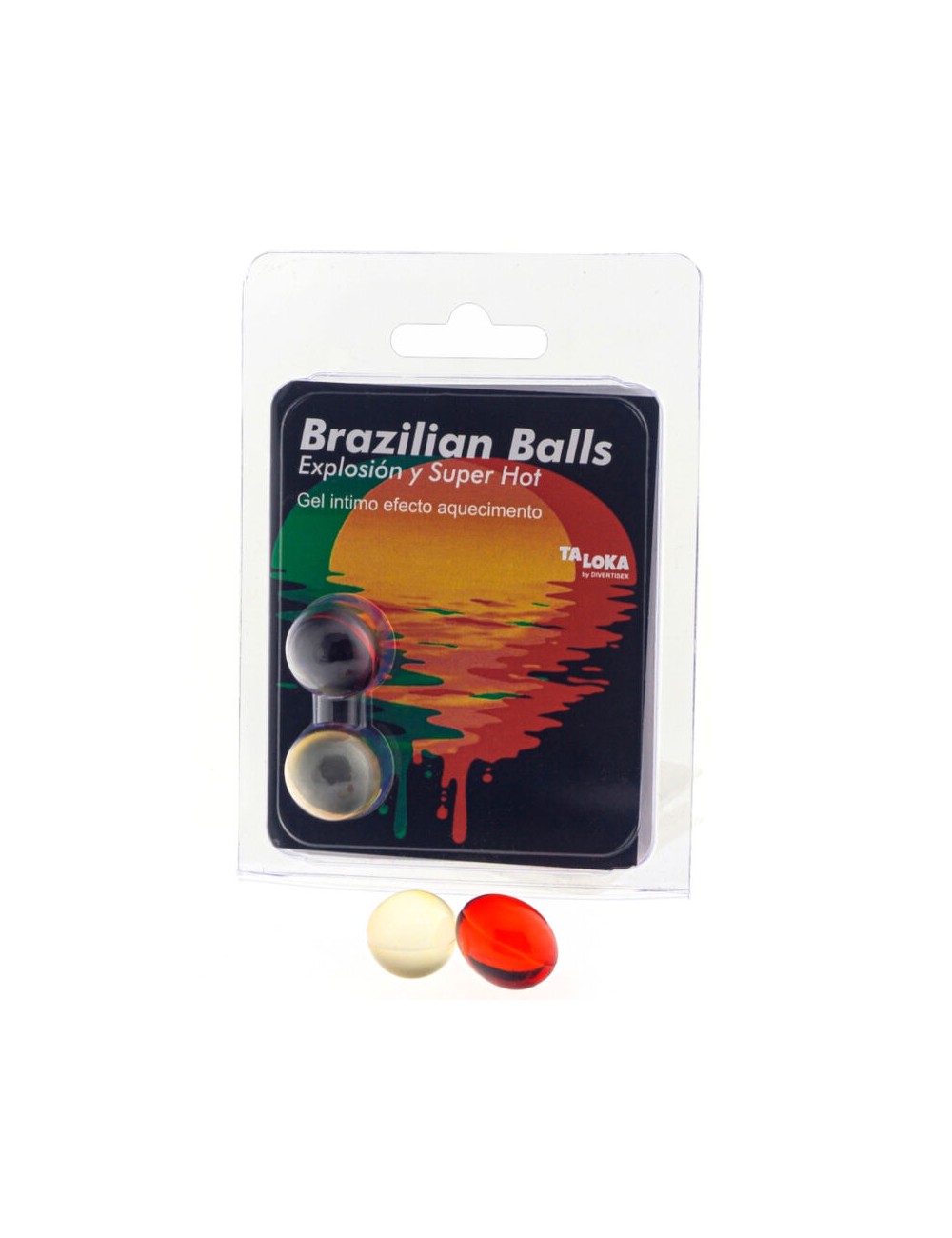 TALOKA - 2 BRAZILIAN BALLS SUPER HOT EFFECT EXCITING GEL TALOKA - 2 BRAZILIAN BALLS SUPER HOT EFFECT EXCITING GEL