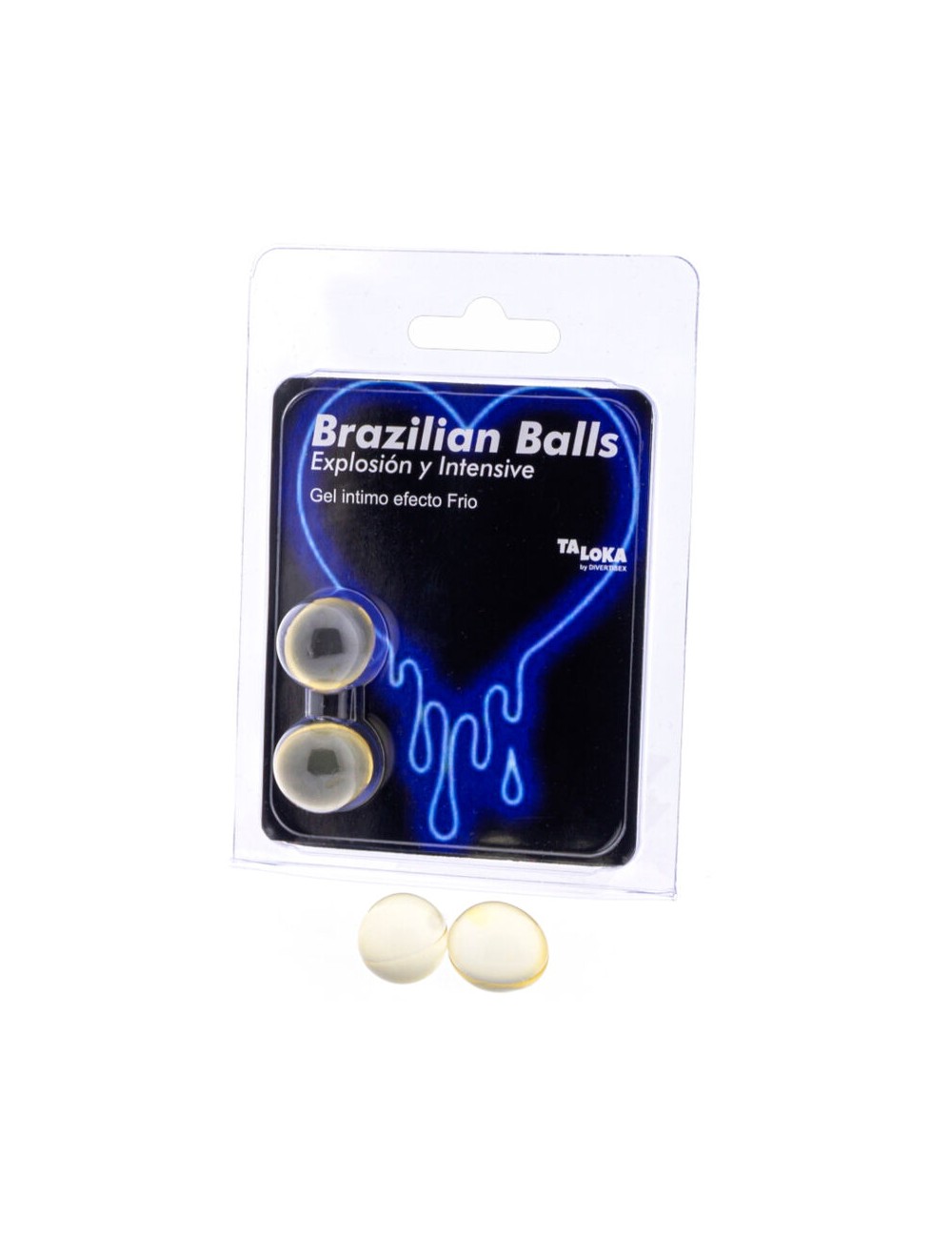 TALOKA - 2 BRAZILIAN BALLS COLD & VIBRATION EFFECT EXCITING GEL TALOKA - 2 BRAZILIAN BALLS COLD & VIBRATION EFFECT EXCITING GEL