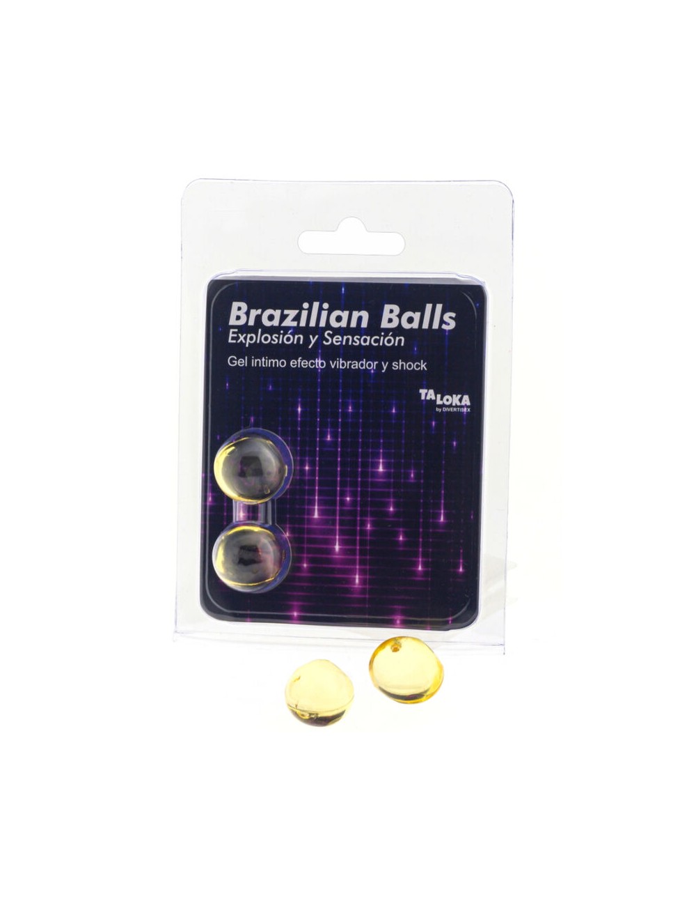TALOKA - 2 BRAZILIAN BALLS VIBRATING & SHOCK EFFECT EXCITING GEL TALOKA - 2 BRAZILIAN BALLS VIBRATING & SHOCK EFFECT EXCITING GEL