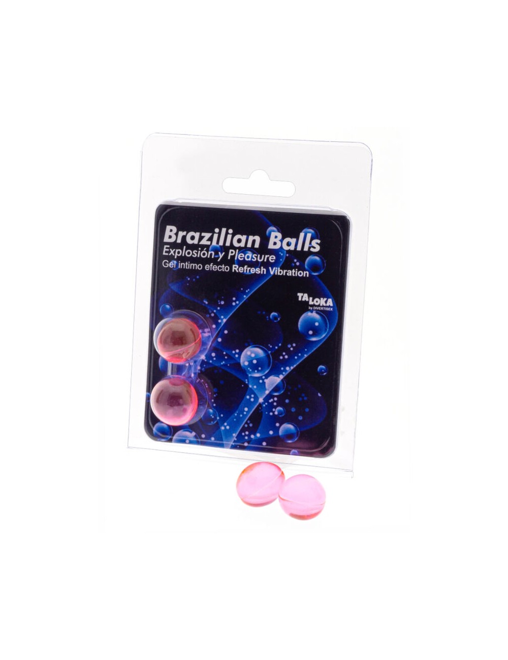 TALOKA - 2 BRAZILIAN BALLS REFRESH VIBRATING EFFECT EXCITING GEL TALOKA - 2 BRAZILIAN BALLS REFRESH VIBRATING EFFECT EXCITING GEL