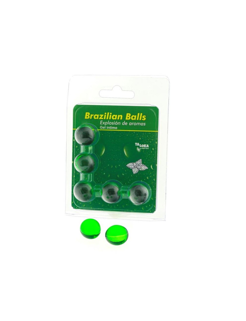 TALOKA - 5 BRAZILIAN BALLS MINT INTIMATE GEL TALOKA - 5 BRAZILIAN BALLS MINT INTIMATE GEL