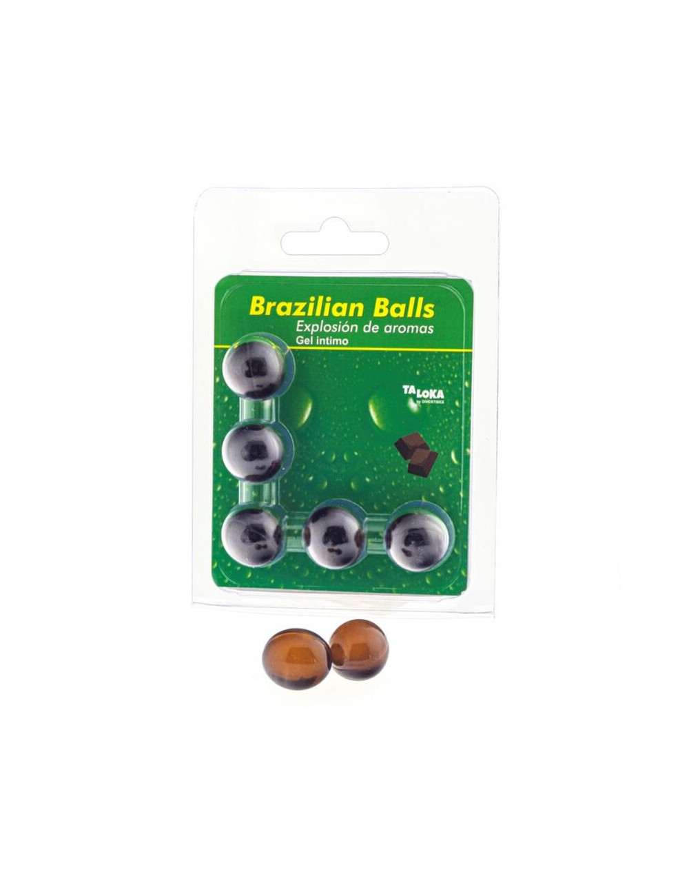 TALOKA - 5 BRAZILIAN BALLS CHOCOLATE INTIMATE GEL TALOKA - 5 BRAZILIAN BALLS CHOCOLATE INTIMATE GEL