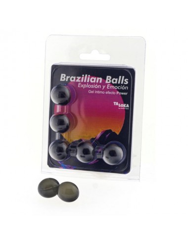 TALOKA - 5 BRAZILIAN BALLS POWER EFFECT EXCITING GEL