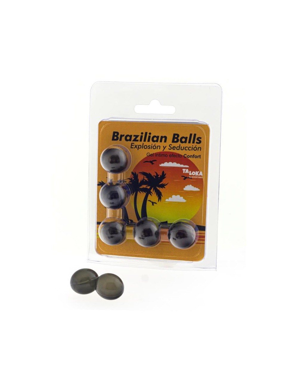 TALOKA - 5 BRAZILIAN BALLS COMFORT EFFECT EXCITING GEL