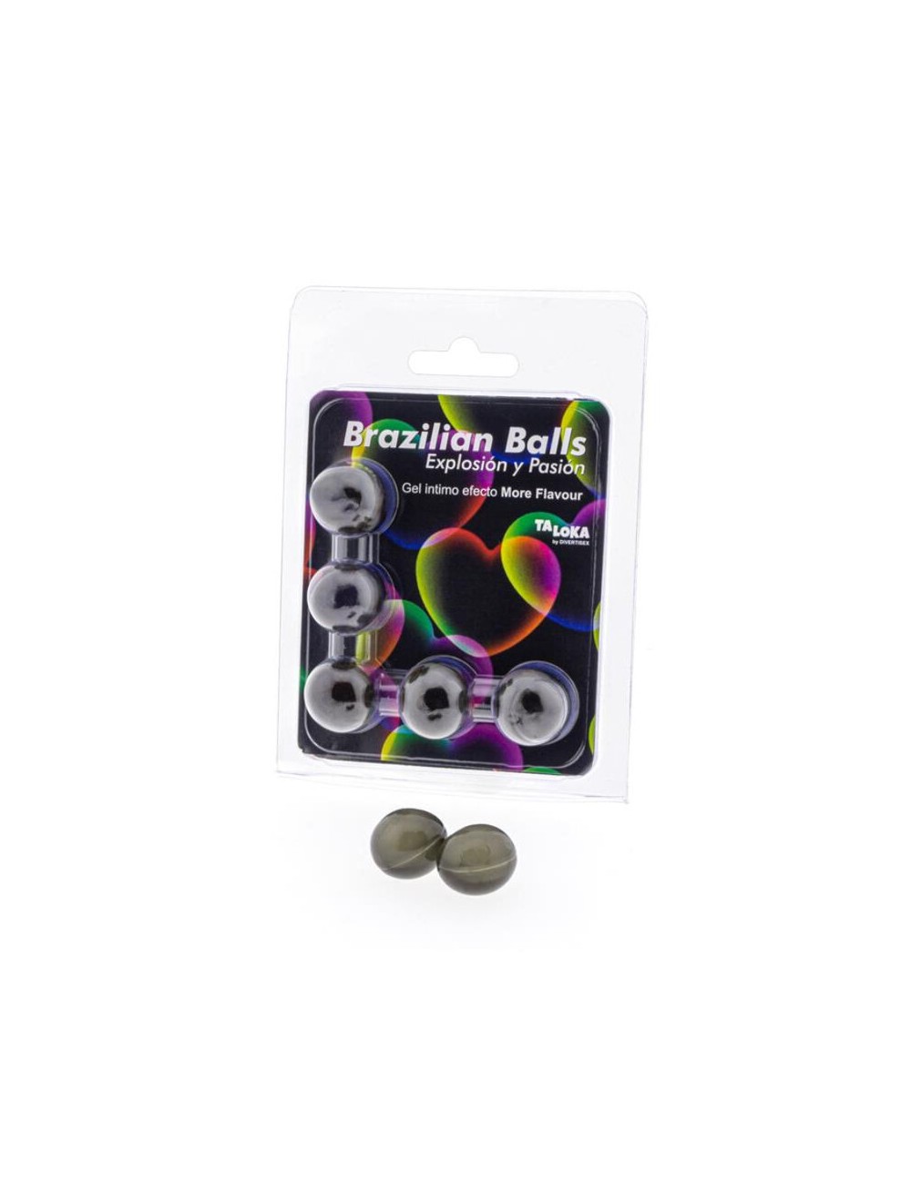 TALOKA - 5 BRAZILIAN BALLS MORE FLAVOUR EFFECT EXCITING GEL