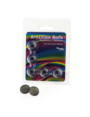 TALOKA - 5 BRAZILIAN BALLS MORE FLAVOUR EFFECT EXCITING GEL