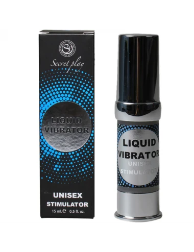 SECRETPLAY LIQUID VIBRATOR UNISEX STIMULATOR 15 ML