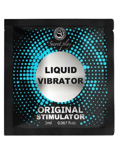 SECRETPLAY LIQUID VIBRATOR UNISEX STIMULATOR 2 ML