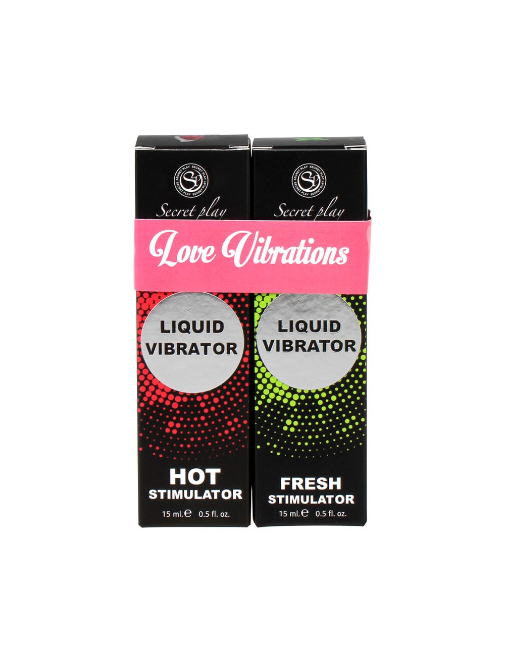 SECRETPLAY LIQUID VIBRATOR - LOVE VIBRATIONS PACK