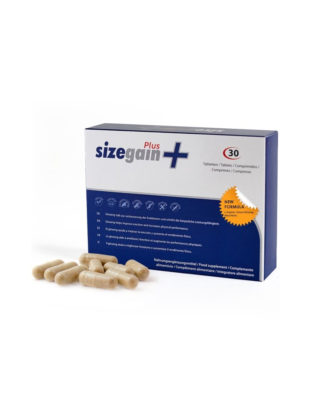 SIZEGAIN PLUS - NATURAL PILLS MALE ENHANCEMENT