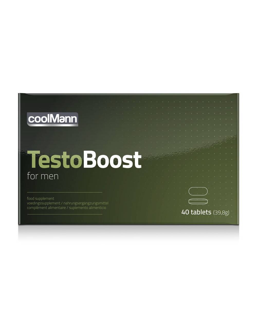 COOLMANN TESTOBOOST 40 TABS  /en/de/fr/es/it/nl/