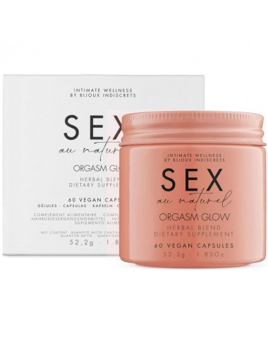 BIJOUX ORGASM GLOW FOOD SUPPLEMENT 60 PILLS