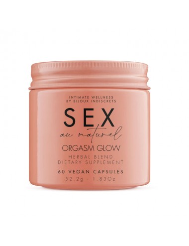 BIJOUX ORGASM GLOW FOOD SUPPLEMENT 60 PILLS