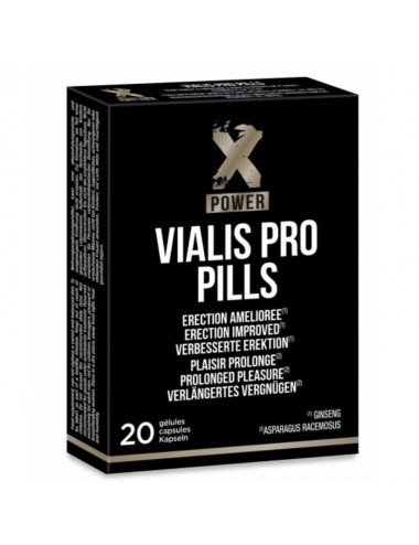 XPOWER VIALIS PRO ERECTION IMPROVED 20 PILLS