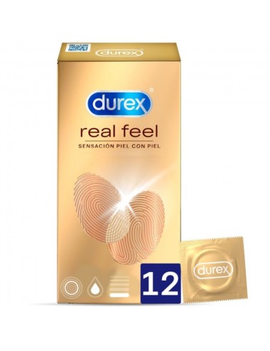 DUREX REAL FEEL 12 UNITS