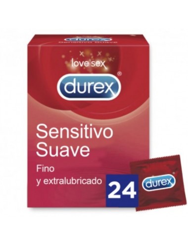 DUREX SOFT AND SENSITIVE 24 UNITS