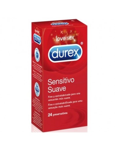 DUREX SOFT AND SENSITIVE 24 UNITS