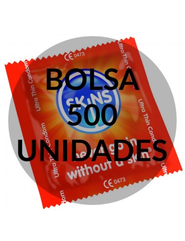 SKINS CONDOM ULTRA THIN BAG 500