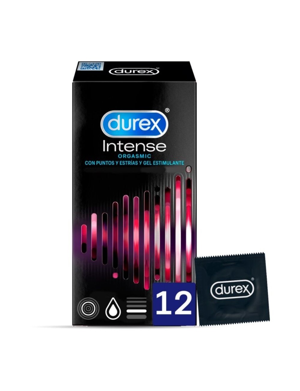 DUREX INTENSE ORGASMIC 12 UDS