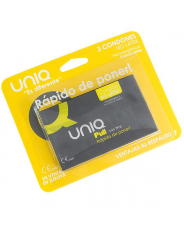 UNIQ PULL FREE LATEX  3UDS