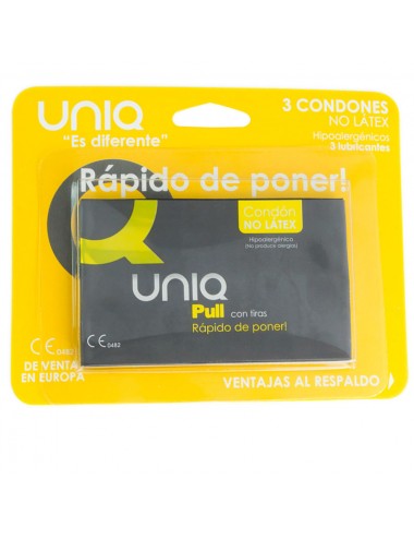 UNIQ PULL FREE LATEX  3UDS