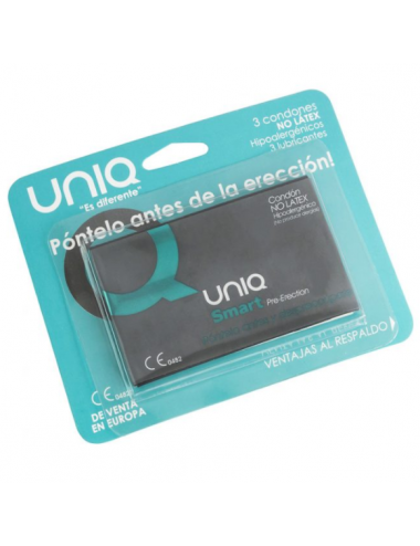 UNIQ SMART PRE-ERECTION FREE LATEX  3UDS