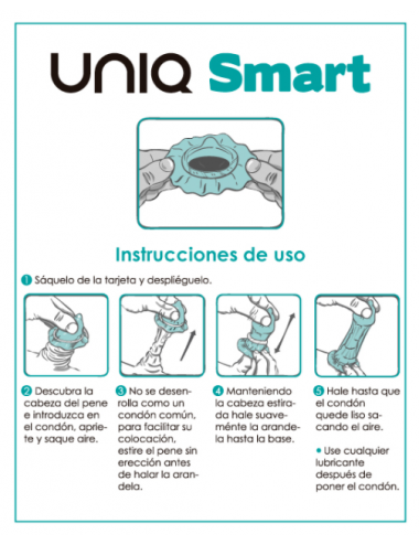 UNIQ SMART PRE-ERECTION FREE LATEX  3UDS