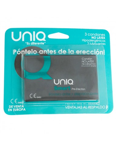 UNIQ SMART PRE-ERECTION FREE LATEX  3UDS