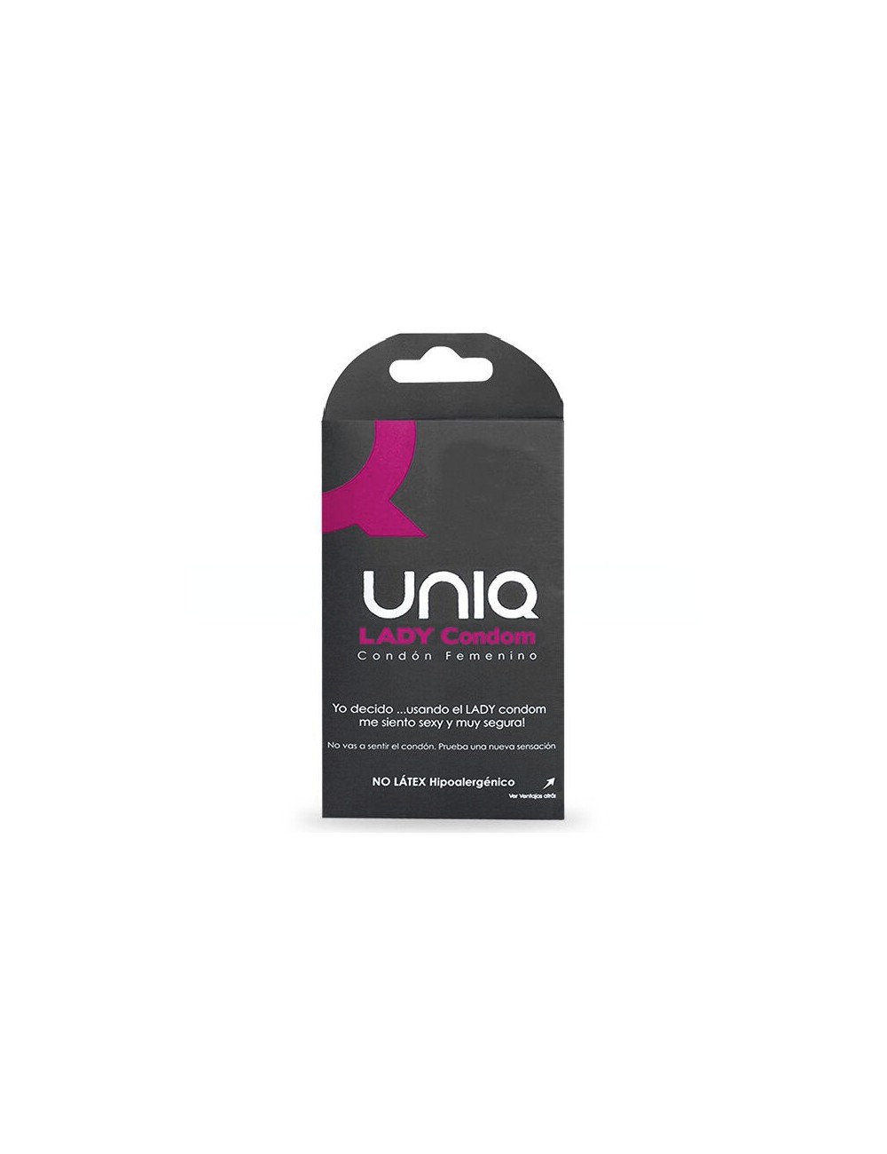 UNIQUE LADY CONDOM FRE LATEX 3 UDS