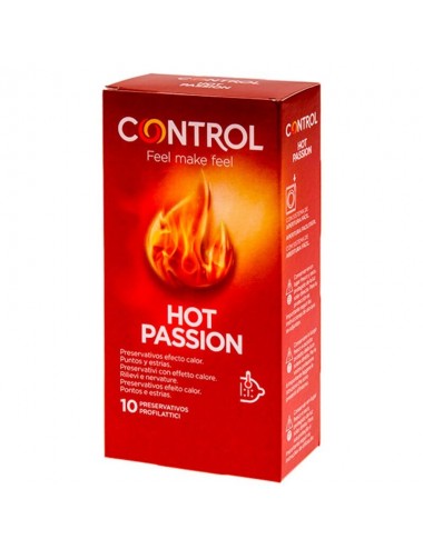 CONTROL HOT PASSION WARMING EFFECT 10 UNITS