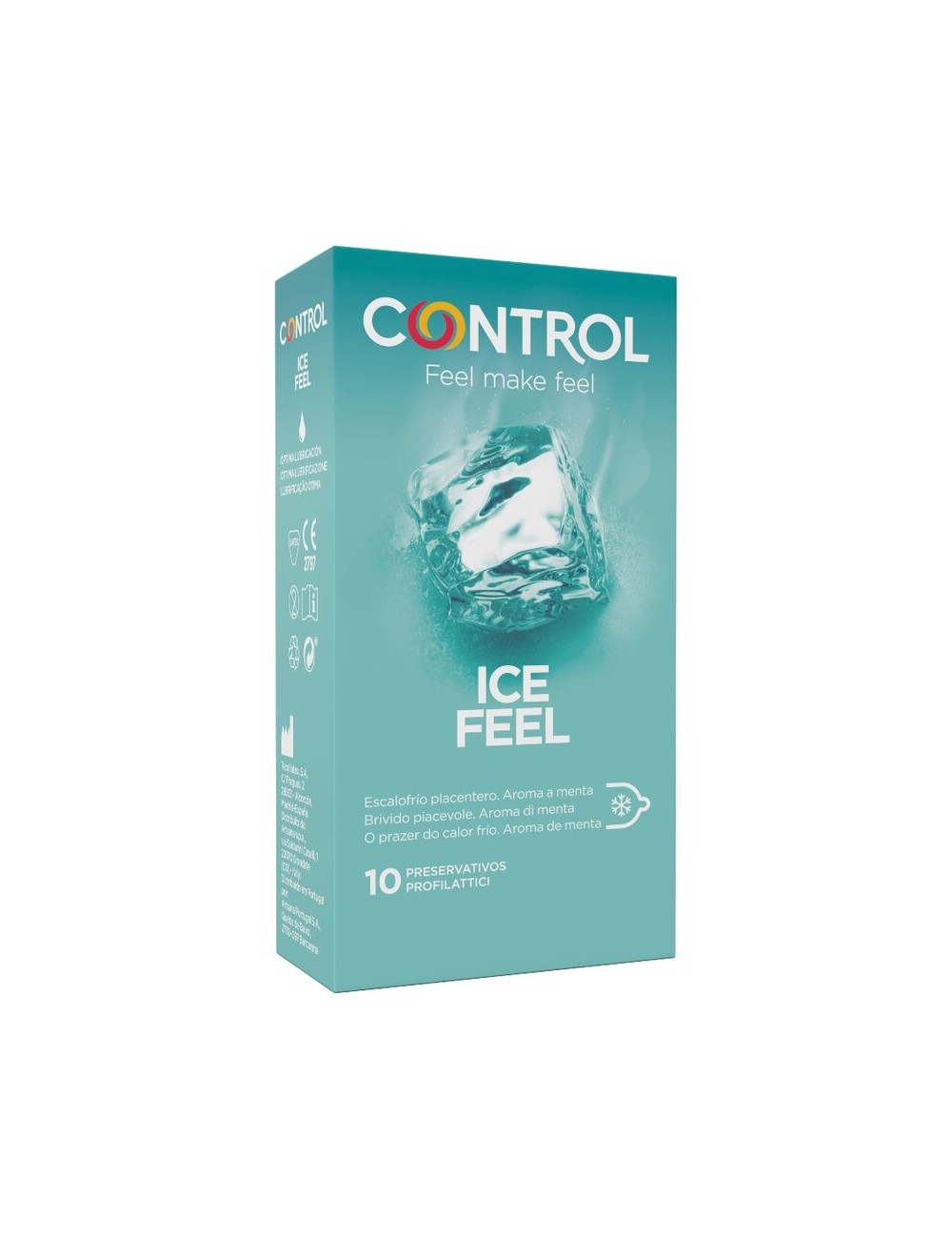 CONTROL ICE FEEL COOL EFFECT 10 UNITS CONTROL ICE FEEL COOL EFFECT 10 UNITS